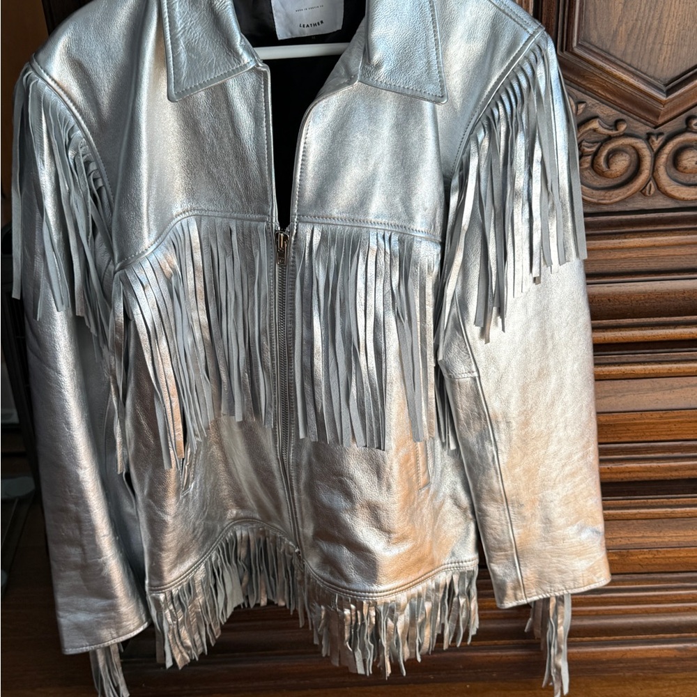 Silver Fringe Jacket
